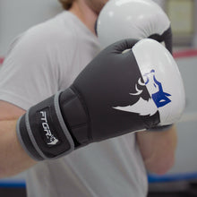 Load image into Gallery viewer, 16oz Velcro Boxing Glove (Blue)